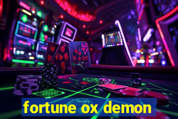 fortune ox demon